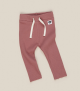 HuxBaby Plum Rib Legging Burgundy 3-6Months